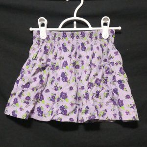 GEORGE | small, kids | Floral Skirt With Elastic Waistband and Front Pockets